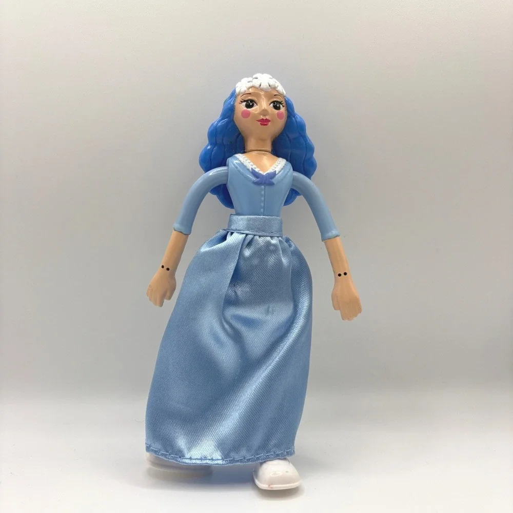 McDonalds 2002 Miramax Serendipity Movie Toy Blue Hair Doll Figure 6 inch